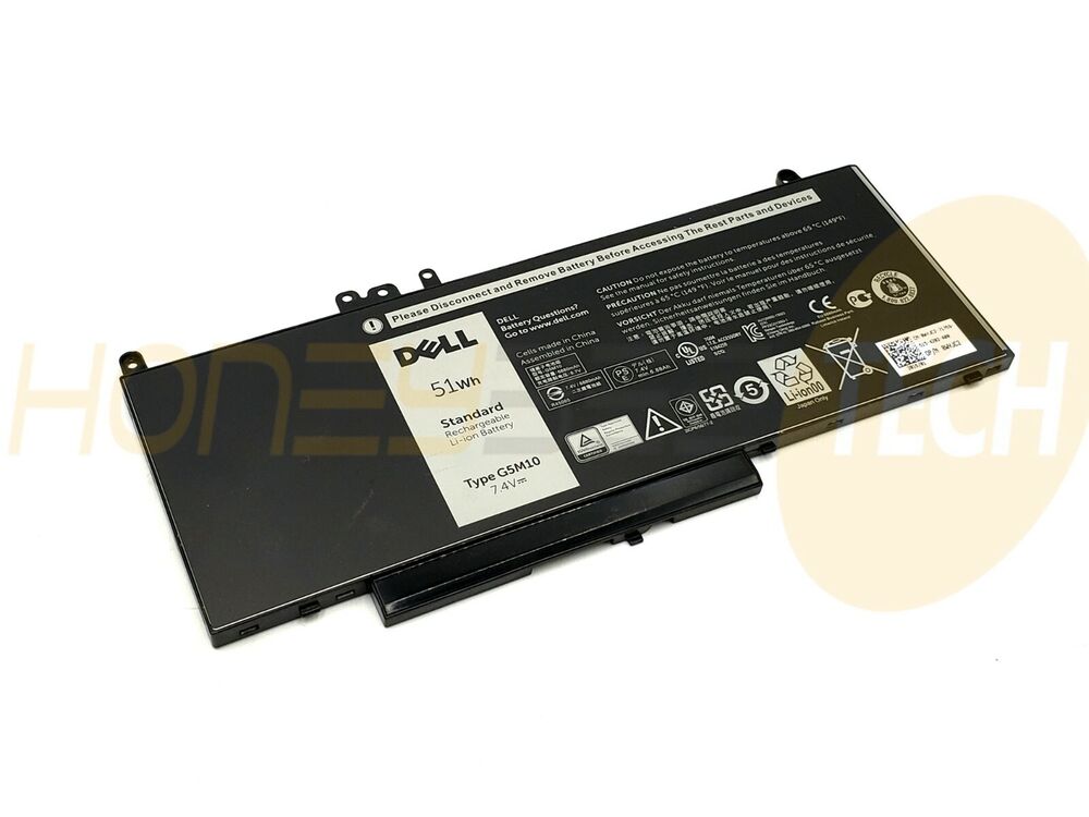 GENUINE DELL LATITUDE E5450 E5570 E5550 4CELL 51WHR BATTERY G5M10 WYJC