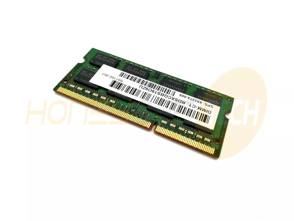 GENUINE HP 8GB 2RX8 PC3L-12800S 1600MHZ MEMORY RAM 693374-005 TESTED - Honeybee-Technologies