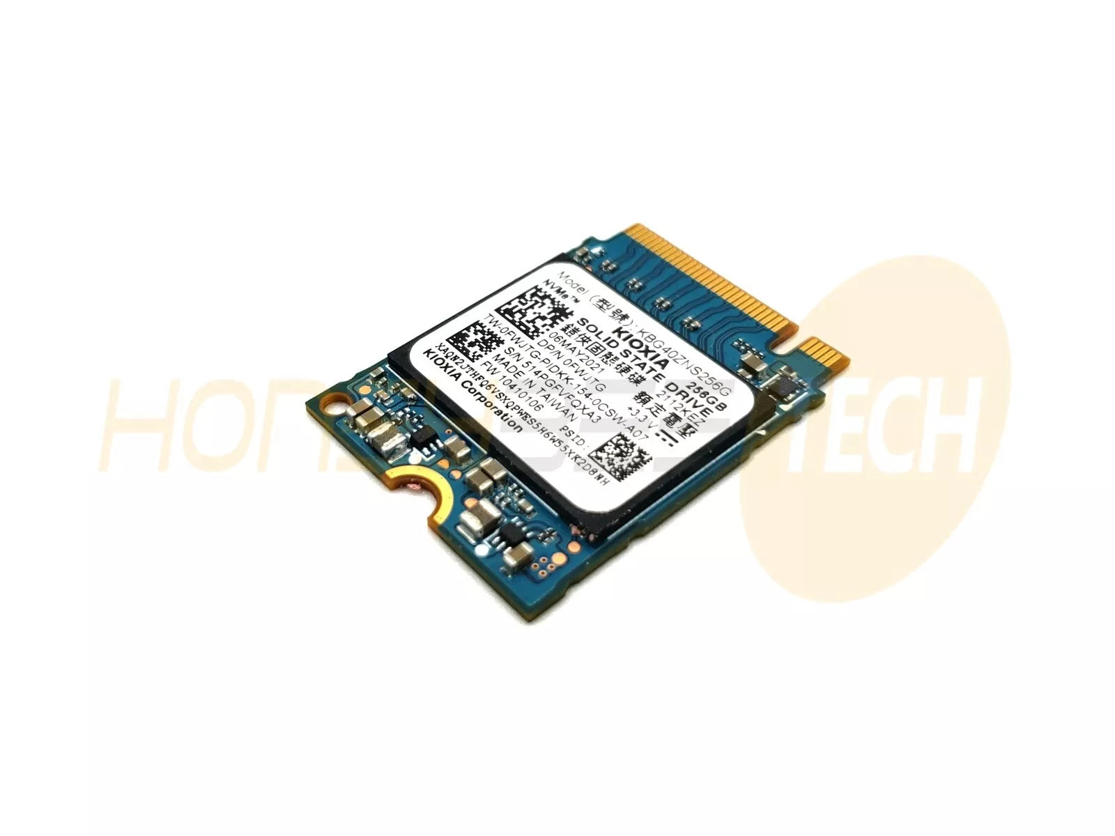 GENUINE DELL LATITUDE 5420 256GB PCIE NVMe M.2 SOLID STATE DRIVE FWJTG TESTED - Honeybee-Technologies