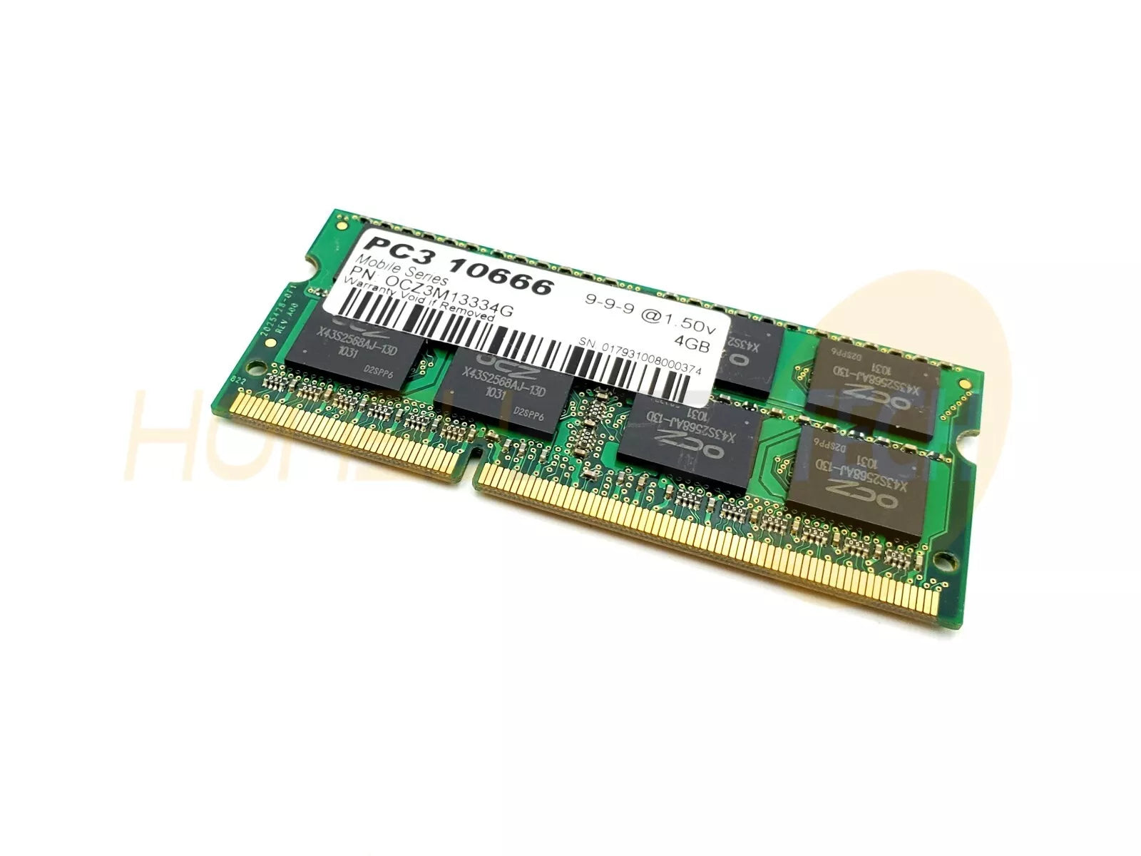 OCZ 4GB 204 PIN 2RX8 PC3-10666 DDR3 SODIMM LAPTOP MEMORY RAM OCZ3M13334G TESTED - Honeybee-Technologies